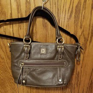 Leather Giani Bernini Shoulder Purse bag